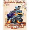 Illustrations Muscle Car Coloring Book adult: 8.5''x11''/ Muscle Car Coloring Book - Paperback