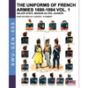 The uniforms of French armies 1690-1894 - Vol. 1: Major staff, Maison du Roi, Guards - Paperback