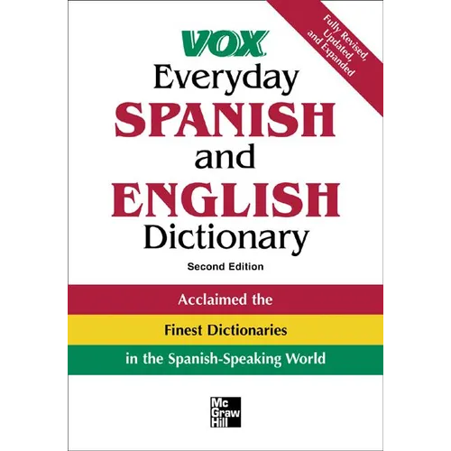 Vox Everyday Spanish and English Dictionary: English-Spanish/Spanish-English - Paperback