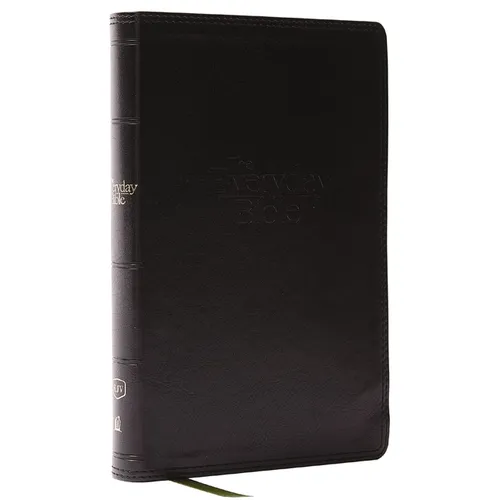 Kjv, the Everyday Bible, Black Leathersoft, Red Letter, Comfort Print: 365 Daily Readings Through the Whole Bible - Imitation Leather