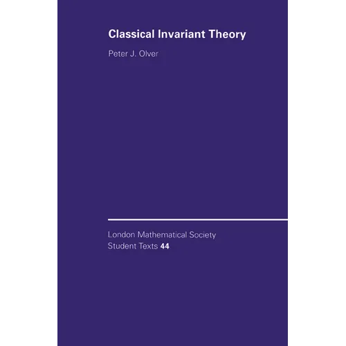 Classical Invariant Theory - Paperback