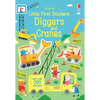 Little First Stickers Diggers and Cranes - Paperback