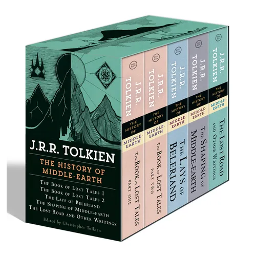 The History of Middle-Earth 5-Book Boxed Set: The Book of Lost Tales 1, the Book of Lost Tales 2, the Lays of Beleriand, the Shaping of Middle-Earth, - Boxed Set
