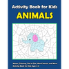 Activity Book For Kids Animals: : Fun Animals Theme Activities for Kids. Coloring Pages, Color by Number, Count the number, Trace Lines and Numbers, F - Paperback