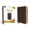 Rvr60, Biblia del Ministro, Letra Gigante, Leathersoft, Café, Palabras de Jesús En Rojo, Comfort Print - Leather