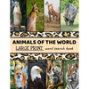 Animals Of The World Large Print Word Search Book: Large Print Word Search Puzzle Books For Adults, Animal Word Search - Paperback