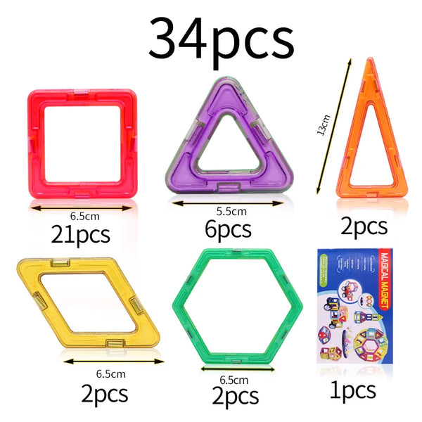 Magnetic Designer Construction Set