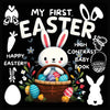 High Contrast Baby Book - Easter: My First Easter High Contrast Baby Book For Newborn, Babies, Infants High Contrast Baby Book for Holidays Black and - Paperback