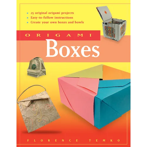Origami Boxes: This Easy Origami Book Contains 25 Fun Projects and Origami How-To Instructions: Great for Both Kids and Adults! - Paperback
