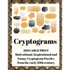 Cryptograms: 200 Large Print Motivational, Inspirational and Funny Cryptogram Puzzles from the early 20th century - Paperback