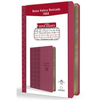 Biblia Reina Valera Revisada 1960 Letra Súper Gigante, Símil Piel Fucsia Rosada / Spanish Bible Rvr 1960 Super Giant Print, Fuchsia Pink Leathersoft - Bonded Leather