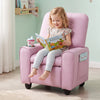 Kids Recliner Chair with Cup Holder & Adjustable Backrest
