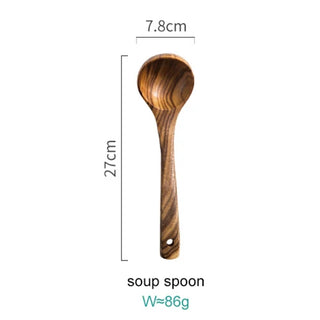 Buy soup-spoon Natural Wood Tableware