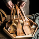 Natural Wood Tableware
