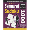 Big Book of Samurai Sudoku: 1000 Medium to Very Hard Sudoku Puzzles Overlapping into 200 Samurai Style - Paperback