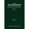 Piano Concerto No.3, Op.30: Study score - Paperback