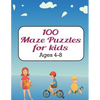 100 Maze Puzzles for Kids ages 4-8: Maze activity book for ages 4-8 Challenging and Fun Maze Puzzles for Kids, Toddlers, Boys and Girls Ages 4-8 (Maze - Paperback