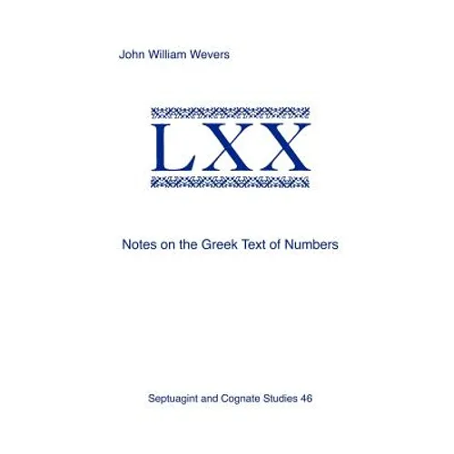 Notes on the Greek Text of Numbers - Paperback