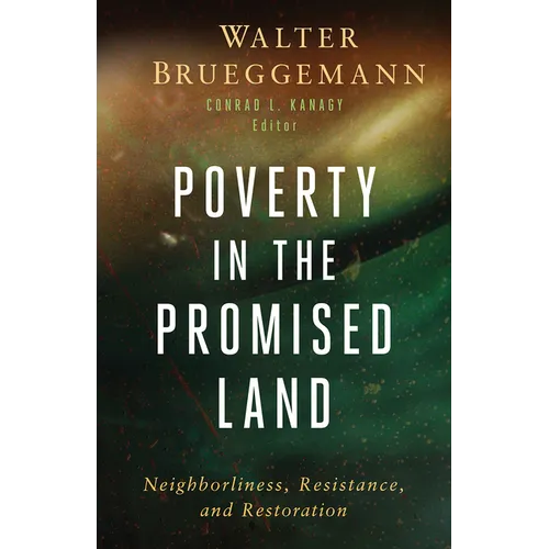 Poverty in the Promised Land: Neighborliness, Resistance, and Restoration - Paperback
