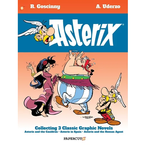 Asterix Omnibus Vol. 5: Collecting Asterix and the Cauldron, Asterix in Spain, and Asterix and the Roman Agent - Hardcover
