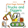 First Magic Painting Trucks and Diggers - Paperback