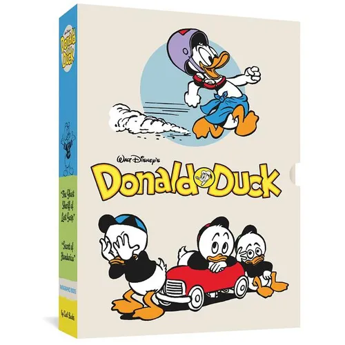 Walt Disney's Donald Duck Gift Box Set: The Ghost Sheriff of Last Gasp & the Secret of Hondorica: Vols. 15 & 17 - Hardcover
