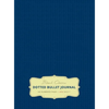 Large 8.5 x 11 Dotted Bullet Journal (Royal Blue #8) Hardcover - 245 Numbered Pages - Hardcover