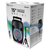 IQ Sound 15" Portable Bluetooth Speaker with True Wireless Stereo & Mic