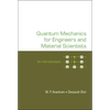 Quantum Mechanics for Engineers and Material Scientists - Paperback