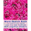 Word Search Book For Adults: Pro Series, 100 Zig Zag Puzzles, 20 Pt. Large Print, Vol. 14 - Paperback