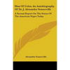 Man of Color, an Autobiography of Dr. J. Alexander Somerville: A Factual Report on the Status of the American Negro Today - Hardcover