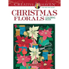 Creative Haven Christmas Florals Coloring Book - Paperback