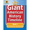 The Giant American History Timeline: Book 1: Pre-Colonization-Reconstruction - Paperback