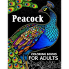Peacock coloring books for adult: Adults Coloring Book - Paperback