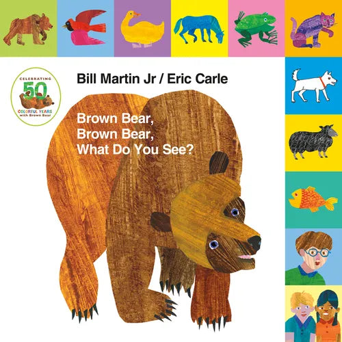 Lift-The-Tab: Brown Bear, Brown Bear, What Do You See?: Classic Novelty Lift-The-Tab - Board Book