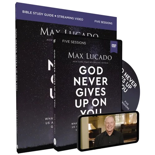 God Never Gives Up on You Study Guide with DVD: What Jacob's Story Teaches Us about Grace, Mercy, and God's Relentless Love - Paperback