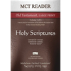 MCT Reader Old Testament Large Print, Mickelson Clarified: -Volume 1 of 2- A more precise translation of the Hebrew and Aramaic text in the Literary R - Paperback