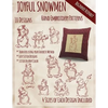Joyful Snowmen Hand Embroidery Patterns - Paperback