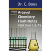 A-Level Chemistry Flash Notes AQA Year 1 & AS: Condensed Revision Notes - Designed to Facilitate Memorisation - Paperback