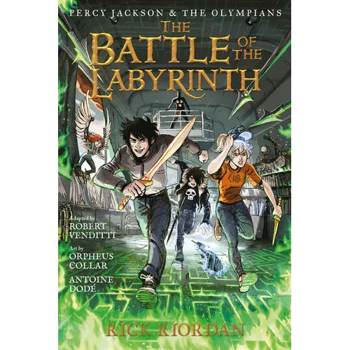 Percy Jackson and the Olympians: Battle of the Labyrinth: The Graphic Novel, The-Percy Jackson and the Olympians - Paperback