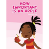 How important is an apple? - Hardcover
