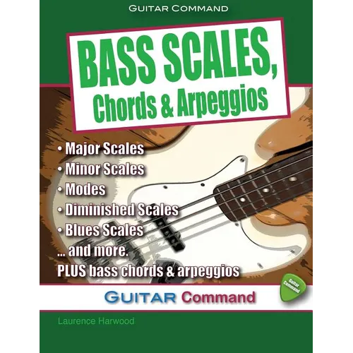 Bass Scales, Chords And Arpeggios - Paperback