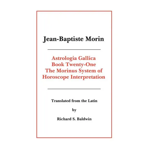 Astrologia Gallica Book 21 - Paperback