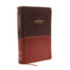 The NKJV, Woman's Study Bible, Fully Revised, Imitation Leather, Brown/Burgundy, Full-Color, Indexed: Receiving God's Truth for Balance, Hope, and Tra - Imitation Leather