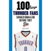 100 Things Thunder Fans Should Know & Do Before They Die - Paperback