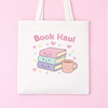 Kawaii Book Haul Tote Bag