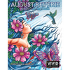 August Reverie: Adult Coloring Book - Paperback