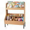 Kids Toy Storage Organizer with Bookshelf and Bins