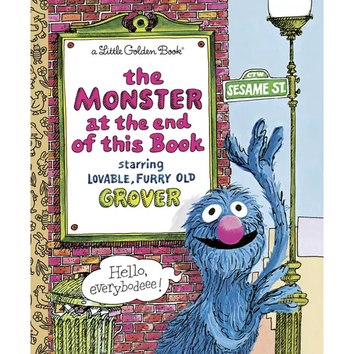 The Monster at the End of This Book (Sesame Street) - Hardcover
