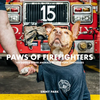 Paws of Firefighters: The Dogs & Other Animals of New York Firehouses - Hardcover